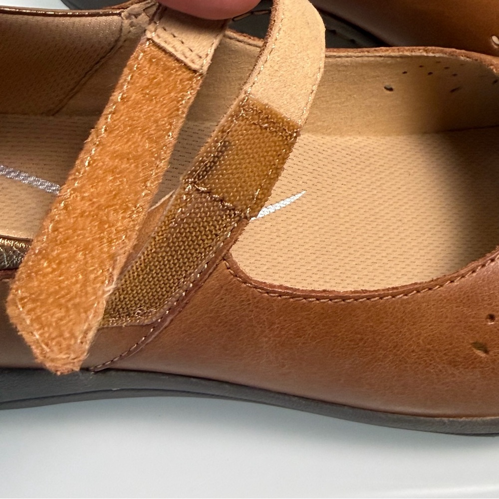 Dansko Stacy Women's Tan/Brown Leather Mary Jane Shoes Size 10.5/11 EU 41 - Picture 12 of 15